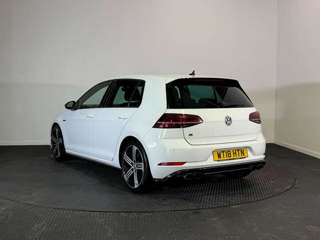 Volkswagen Golf 2.0 Tsi R 201818 WT18HTN White #4
