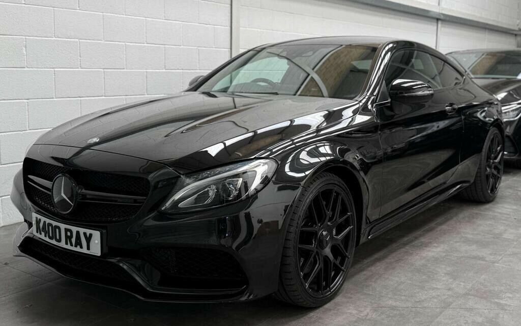 Mercedes-Benz C Class 4.0 C63 V8 Biturbo Amg 201666 K400RAY Black #3
