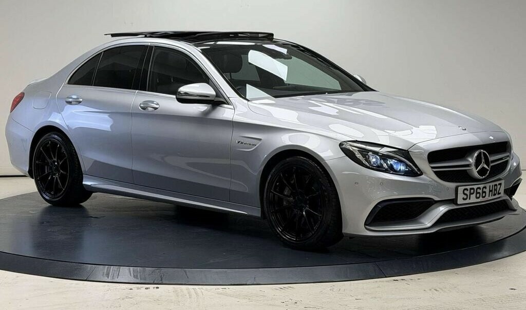 Mercedes-Benz C Class 4.0 C63 V8 Biturbo Amg 201666 Silver