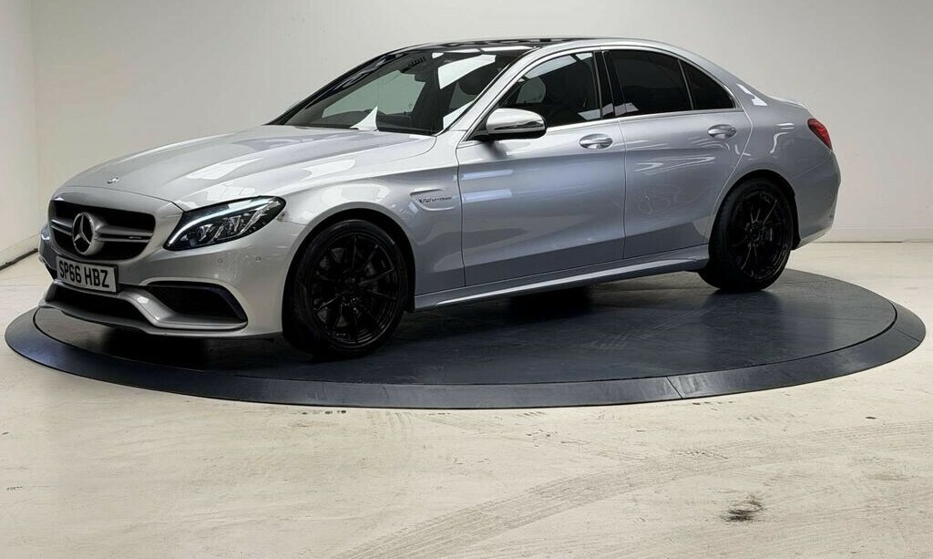 Mercedes-Benz C Class 4.0 C63 V8 Biturbo Amg 201666 SP66HBZ Silver #6