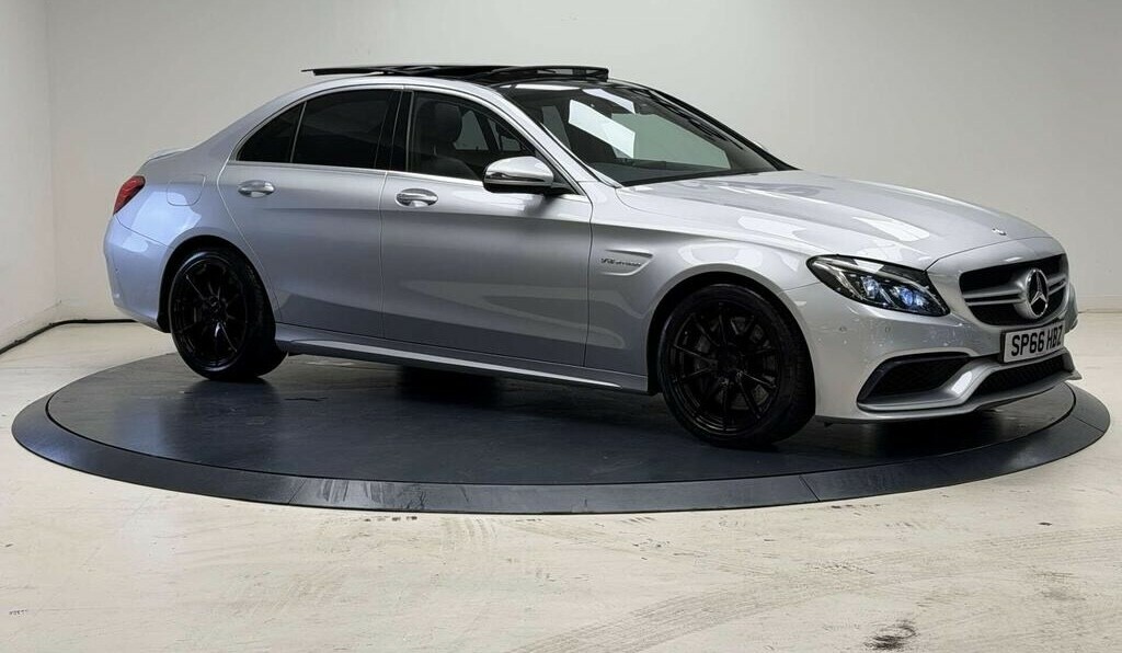 Mercedes-Benz C Class 4.0 C63 V8 Biturbo Amg 201666 SP66HBZ Silver #5