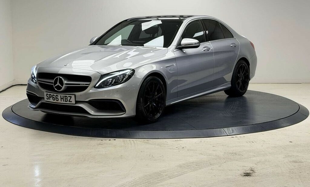 Mercedes-Benz C Class 4.0 C63 V8 Biturbo Amg 201666 SP66HBZ Silver #3