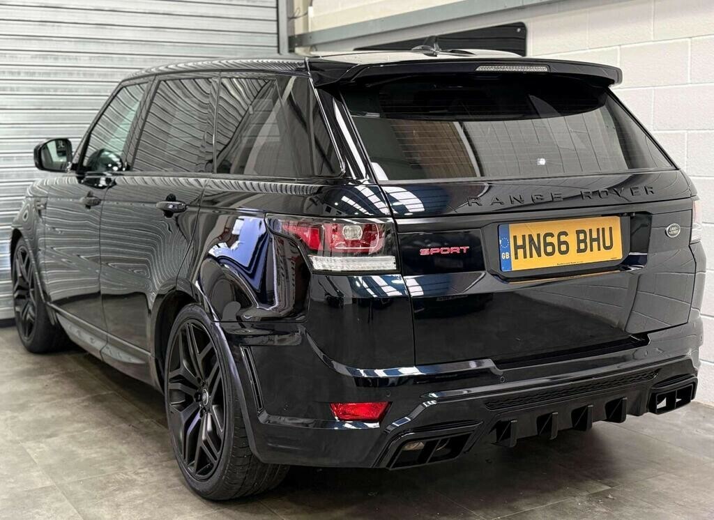 Land Rover Range Rover Sport 3.0 Sd V6 Hse Dynamic 201666 HN66BHU Black #5