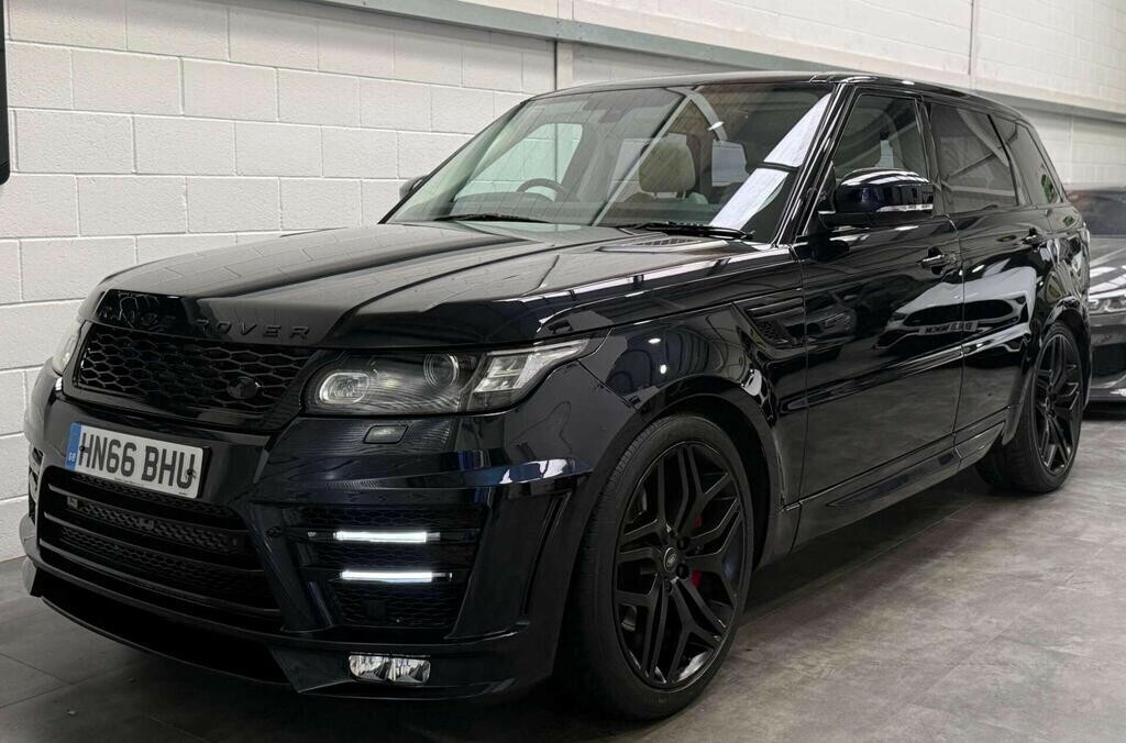 Land Rover Range Rover Sport 3.0 Sd V6 Hse Dynamic 201666 HN66BHU Black #2