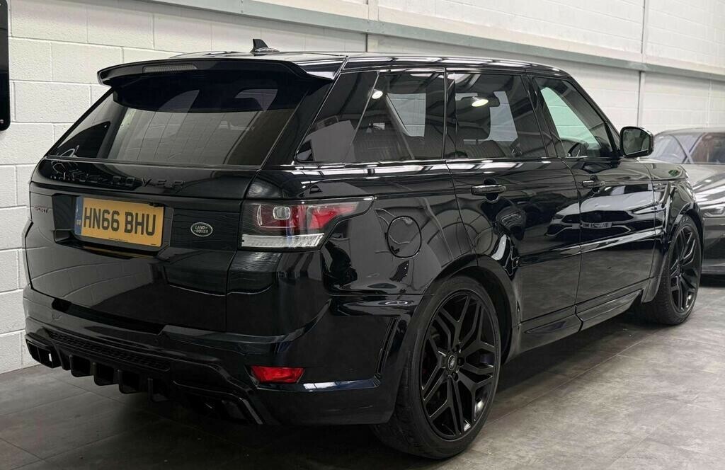 Land Rover Range Rover Sport 3.0 Sd V6 Hse Dynamic 201666 HN66BHU Black #4