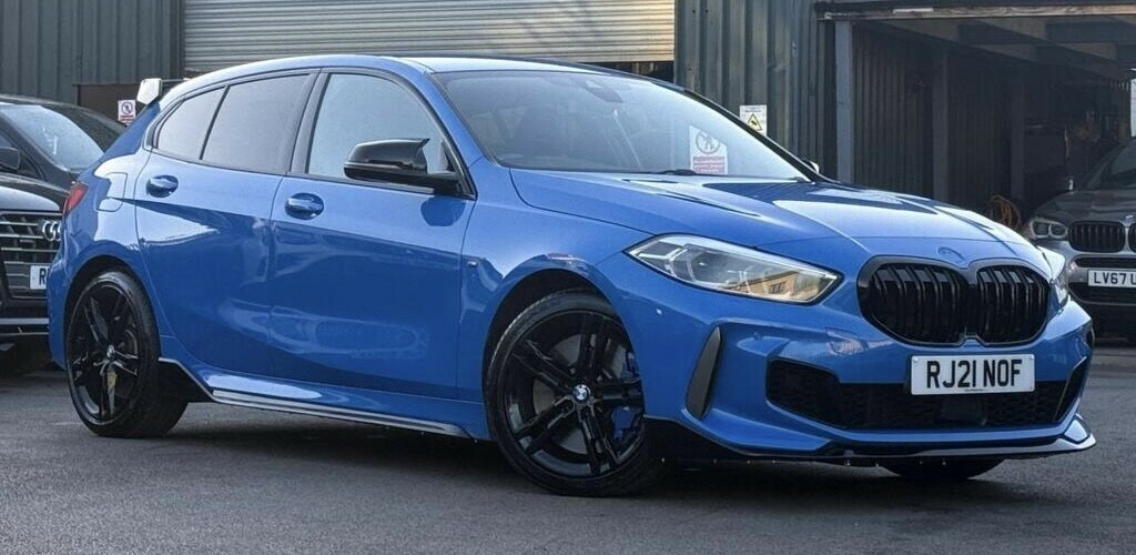 BMW 1 Series 2.0 M135i Xdrive 202121 RJ21NOF Blue #5