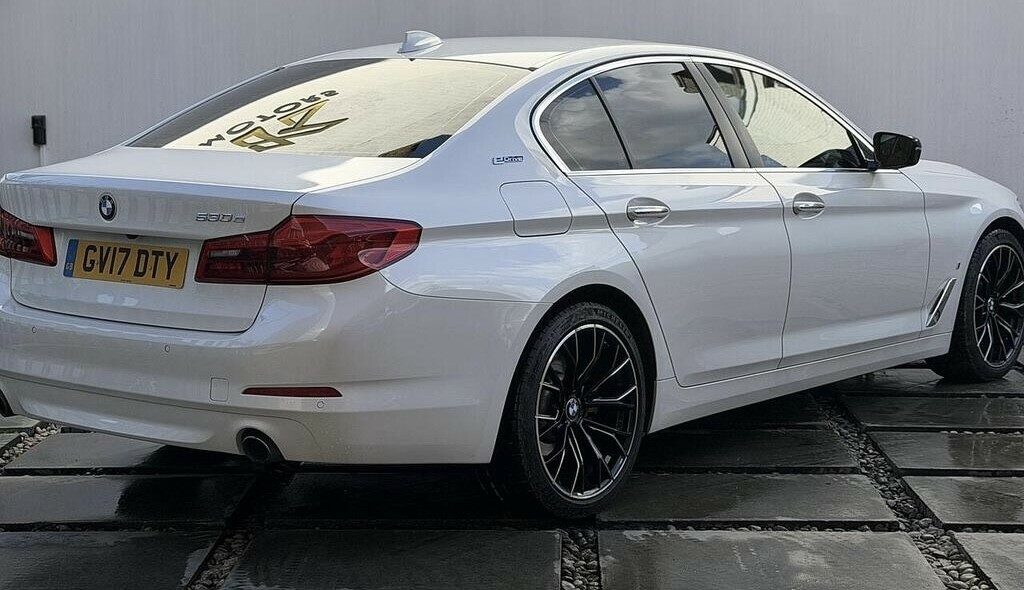 BMW 5 Series 2.0 530E Se Saloon 201717 White #6