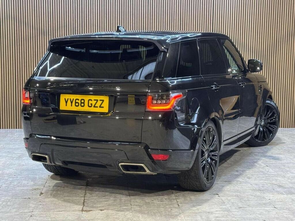 Land Rover Range Rover Sport 3.0 Sd V6 Hse Dynamic 201868 YY68GZZ Black #2