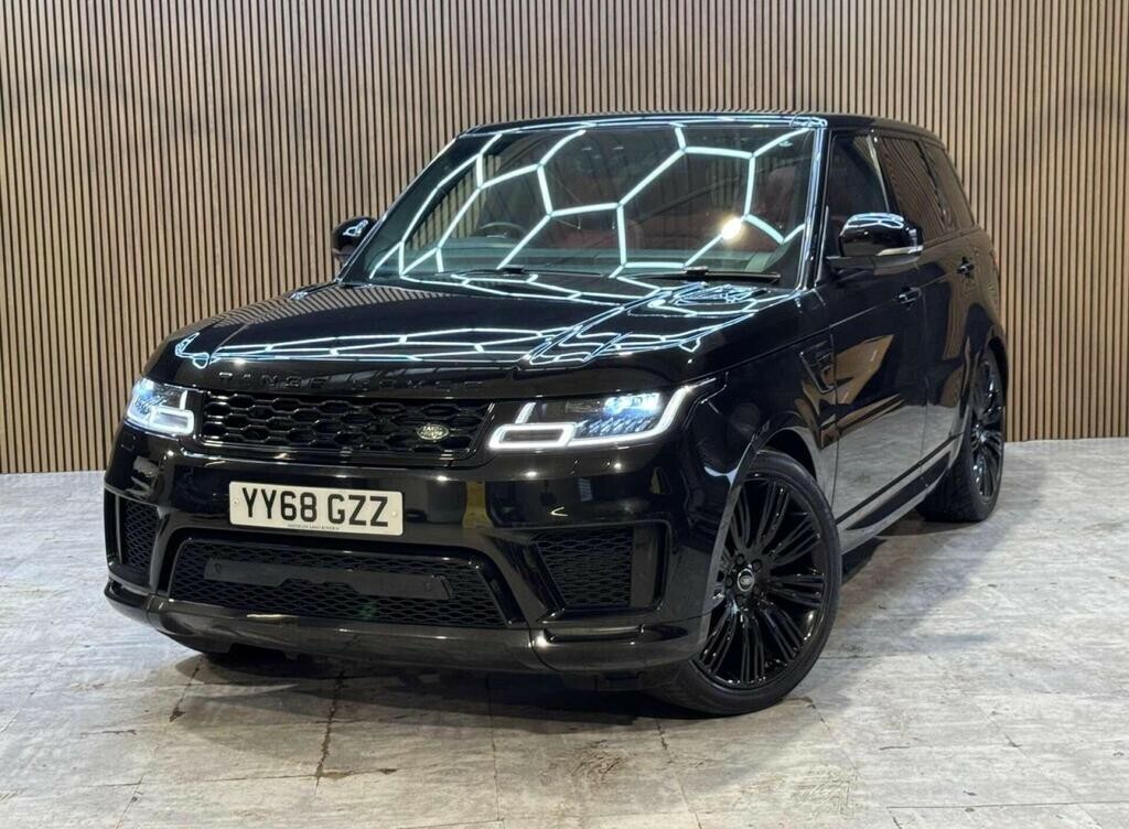 Land Rover Range Rover Sport 3.0 Sd V6 Hse Dynamic 201868 YY68GZZ Black #4