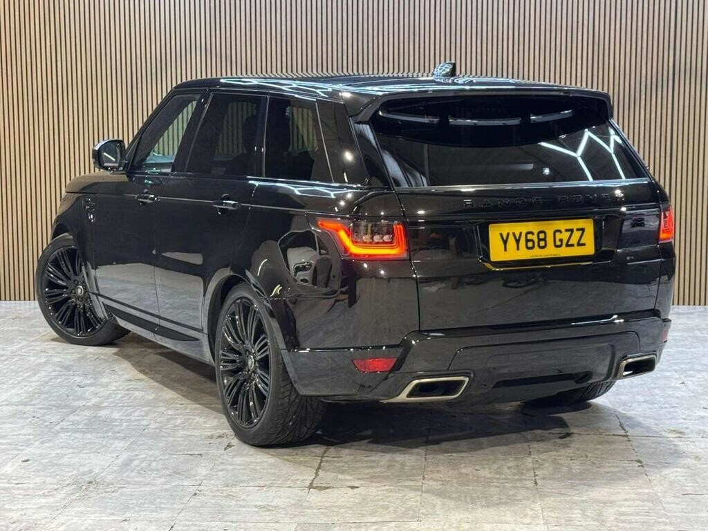 Land Rover Range Rover Sport 3.0 Sd V6 Hse Dynamic 201868 YY68GZZ Black #5