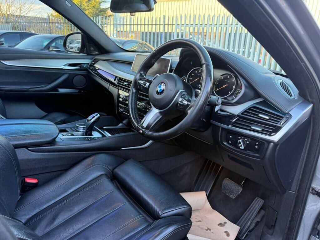 BMW X6 3.0 X6 Xdrive40d M Sport 201767 LV67UZM Grey #2