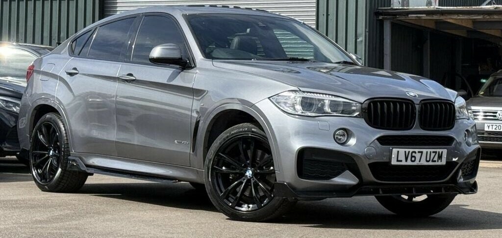 BMW X6 3.0 X6 Xdrive40d M Sport 201767 LV67UZM Grey #5