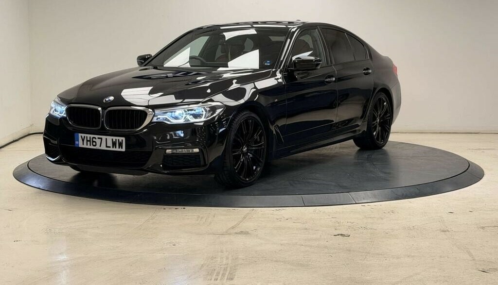 BMW 5 Series 2.0 530I M Sport Saloon 201767 YH67LWW Black #3