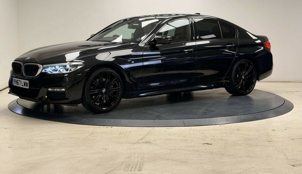BMW 5 Series 2.0 530I M Sport Saloon 201767 YH67LWW Black #6