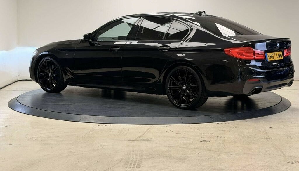 BMW 5 Series 2.0 530I M Sport Saloon 201767 YH67LWW Black #4