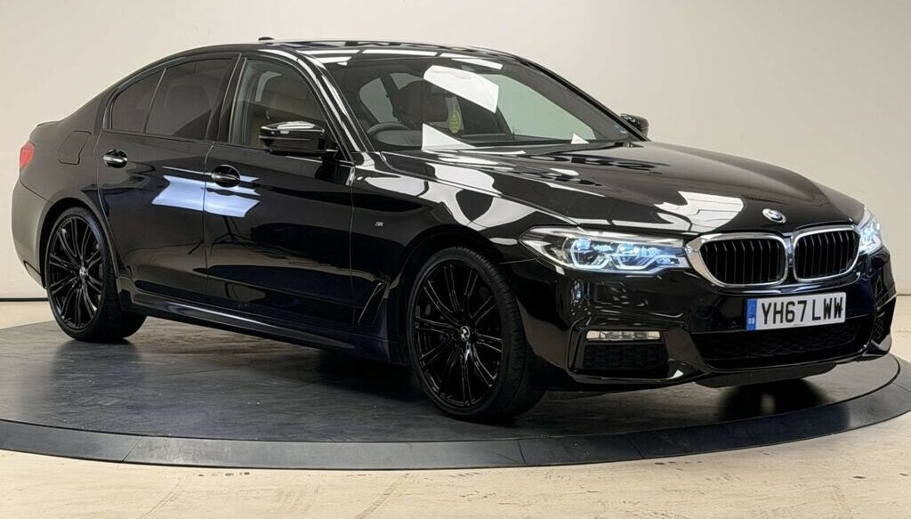 BMW 5 Series 2.0 530I M Sport Saloon 201767 YH67LWW Black #2