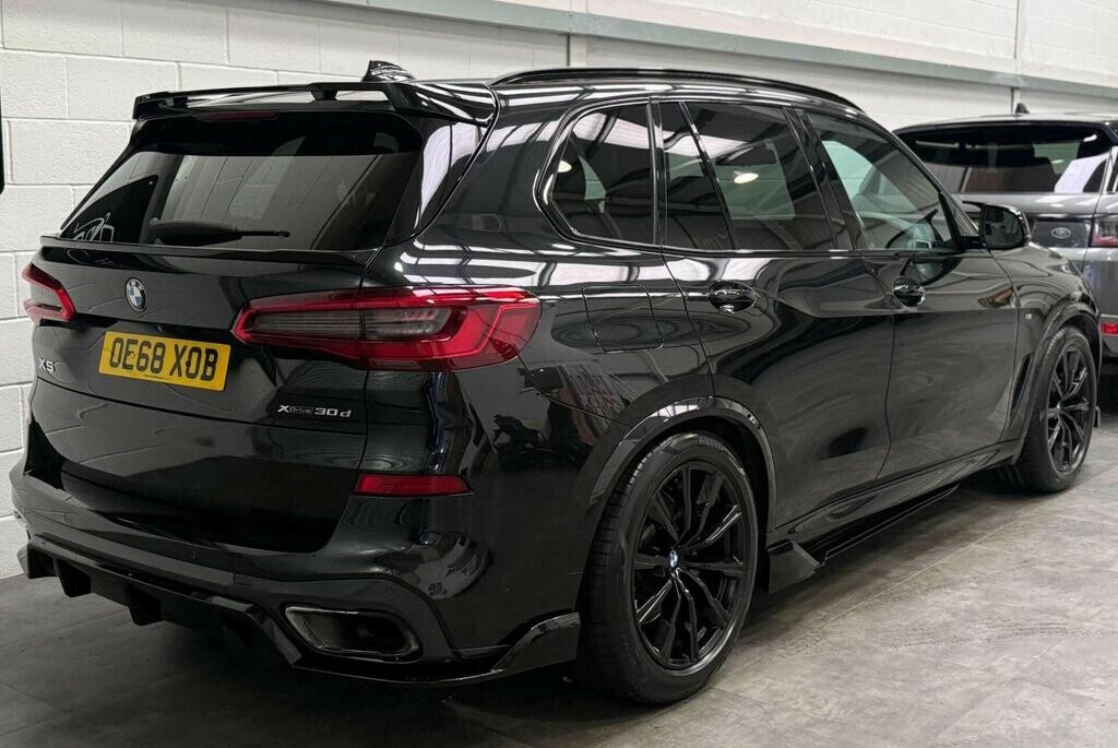 BMW X5 3.0 X5 Xdrive30d M Sport 2019 OE68XOB Black #5
