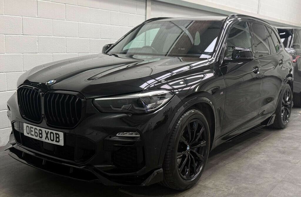 BMW X5 3.0 X5 Xdrive30d M Sport 2019 OE68XOB Black #3