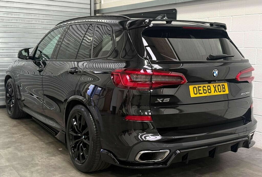 BMW X5 3.0 X5 Xdrive30d M Sport 2019 OE68XOB Black #6