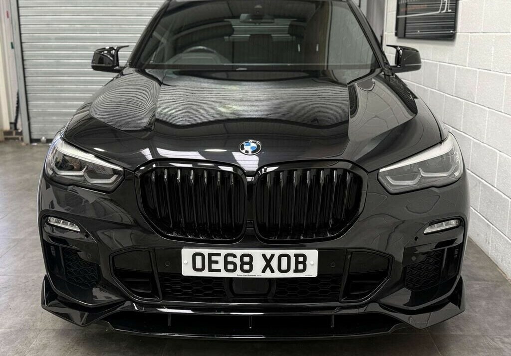 BMW X5 3.0 X5 Xdrive30d M Sport 2019 OE68XOB Black #2