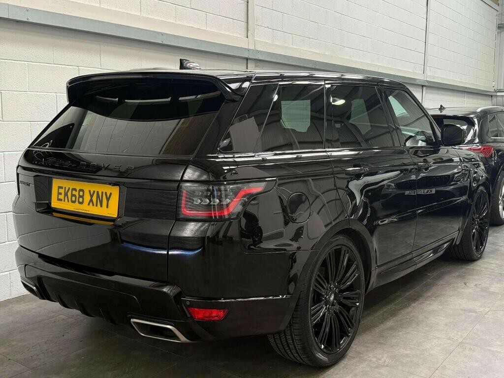 Land Rover Range Rover Sport 3.0 Sd V6 Hse 201868 EK68XNY Black #4