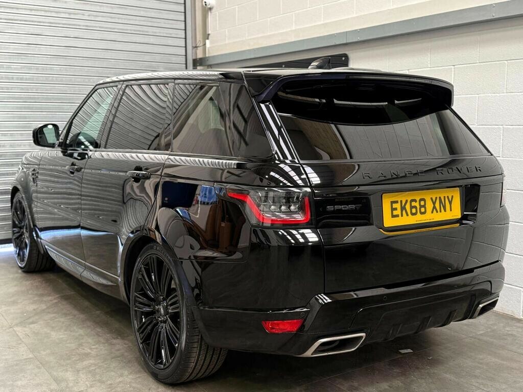 Land Rover Range Rover Sport 3.0 Sd V6 Hse 201868 EK68XNY Black #5
