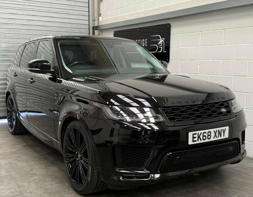 Land Rover Range Rover Sport 3.0 Sd V6 Hse 201868 Black