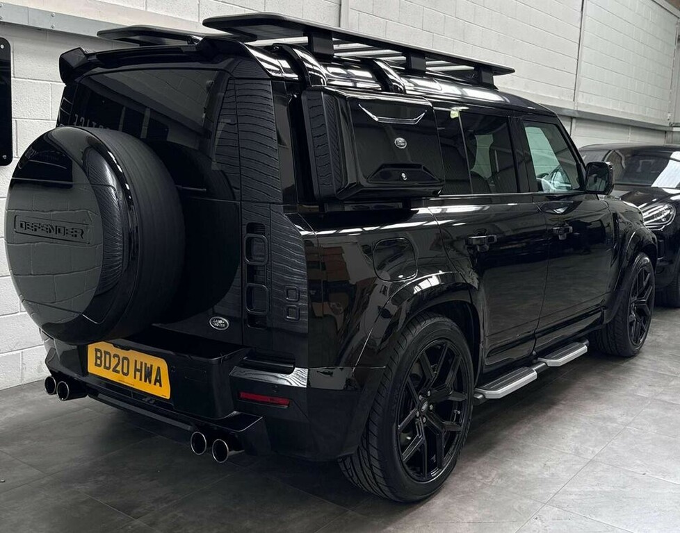 Land Rover Defender 110 2.0 Sd4 Hse 202020 BD20HWA Black #4