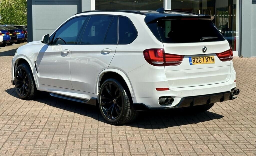 BMW X5 3.0 X5 Xdrive30d M Sport 201767 RO67NTM White #2