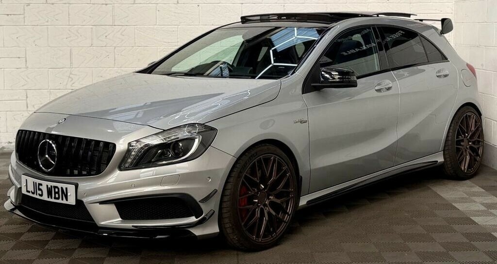 Mercedes-Benz A Class 2.0 A45 Amg 201515 LJ15WBN Silver #4