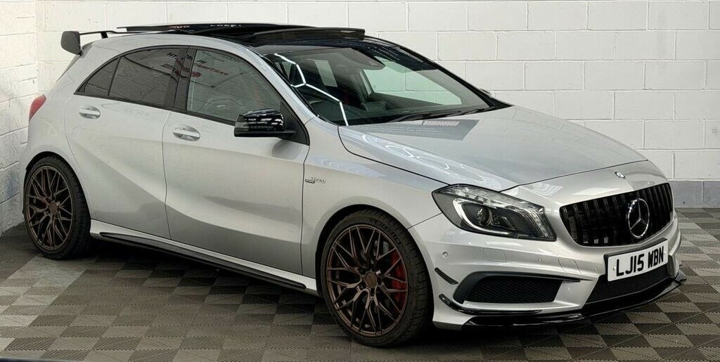 Mercedes-Benz A Class 2.0 A45 Amg 201515 LJ15WBN Silver #5