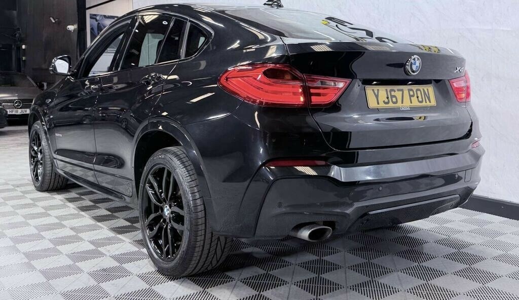 BMW X4 2.0 X4 Xdrive20d M Sport 201867 YJ67PON Black #4