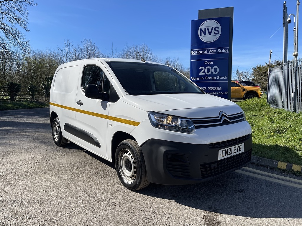 Citroen Berlingo 1.5 Bluehdi 650 X M Swb Euro 6 Ss CN21EYG White #2