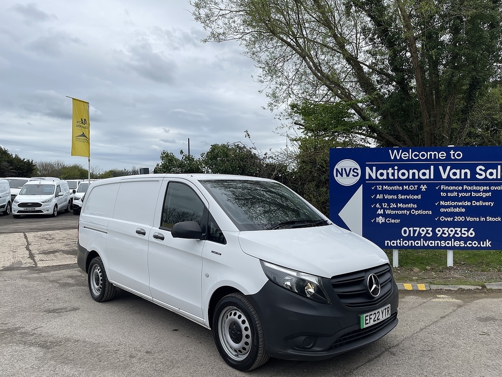 Mercedes-Benz eVito 116 E 66Kwh Progressive Fwd L2 6Dr Lwb White #2