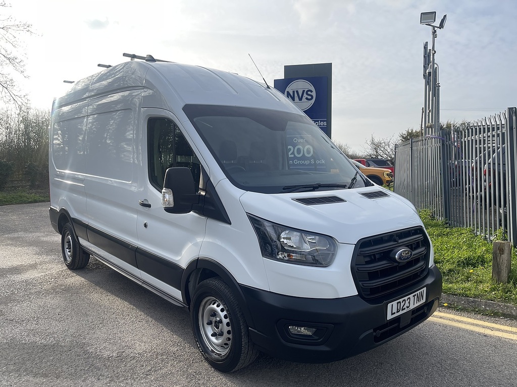 Ford Transit Custom 2.0 350 Ecoblue Leader Fwd L3 H3 Euro 6 Ss LD23TNN White #2