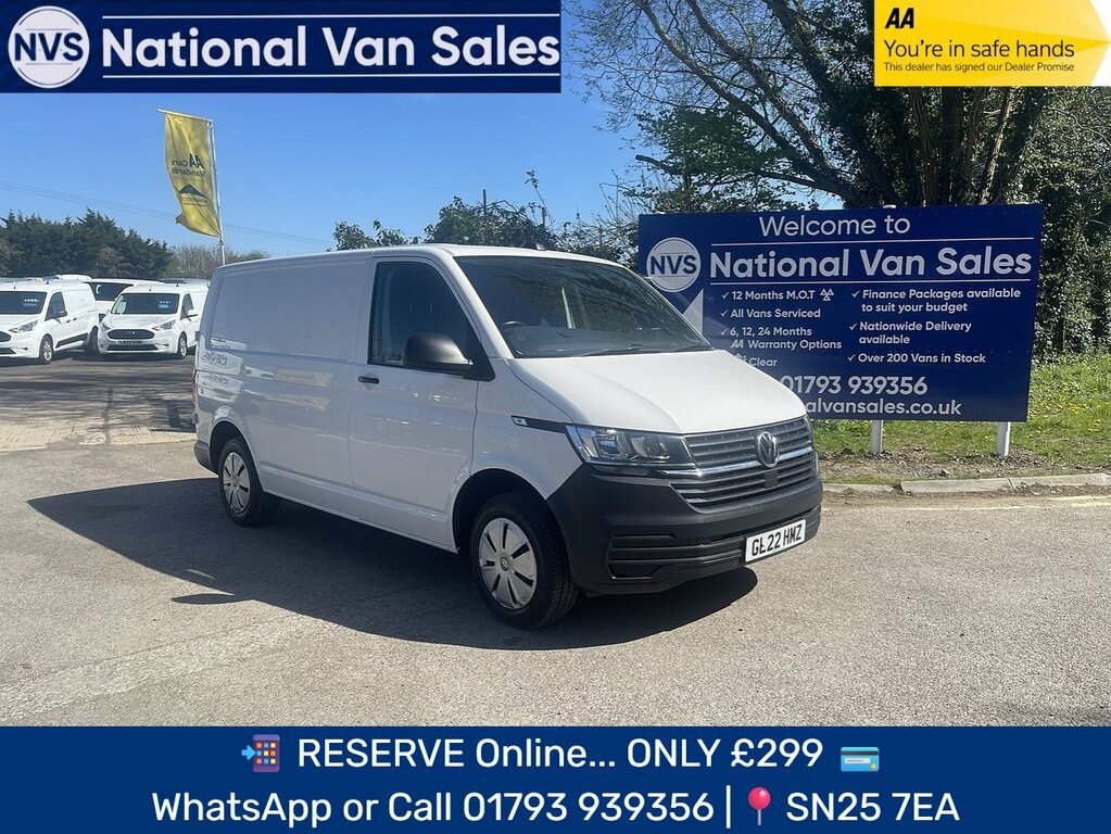 Volkswagen Transporter Transporter Startline Panel Van 1 White