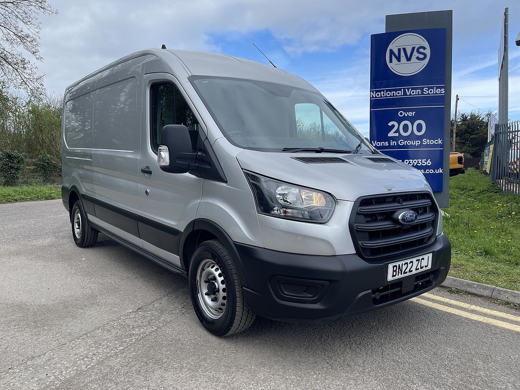 Ford Transit Custom 2.0 350 Ecoblue Leader Fwd L3 H2 Euro 6 Ss BN22ZCJ Silver #2