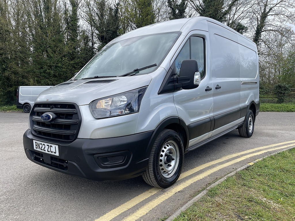 Ford Transit Custom 2.0 350 Ecoblue Leader Fwd L3 H2 Euro 6 Ss BN22ZCJ Silver #4