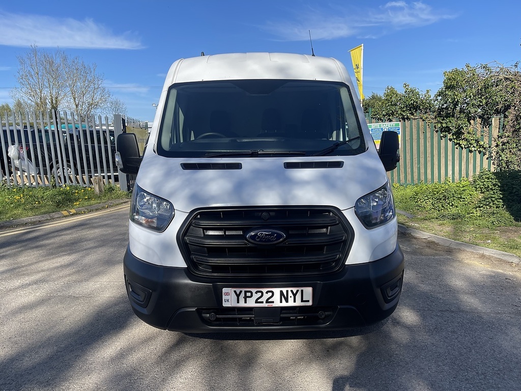 Ford Transit Custom 2.0 350 Ecoblue Leader Fwd L3 H2 Euro 6 Ss YP22NYL White #4