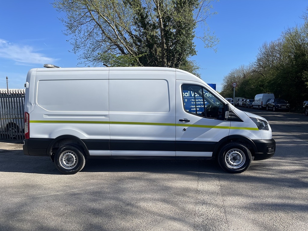 Ford Transit Custom 2.0 350 Ecoblue Leader Fwd L3 H2 Euro 6 Ss YP22NYL White #2