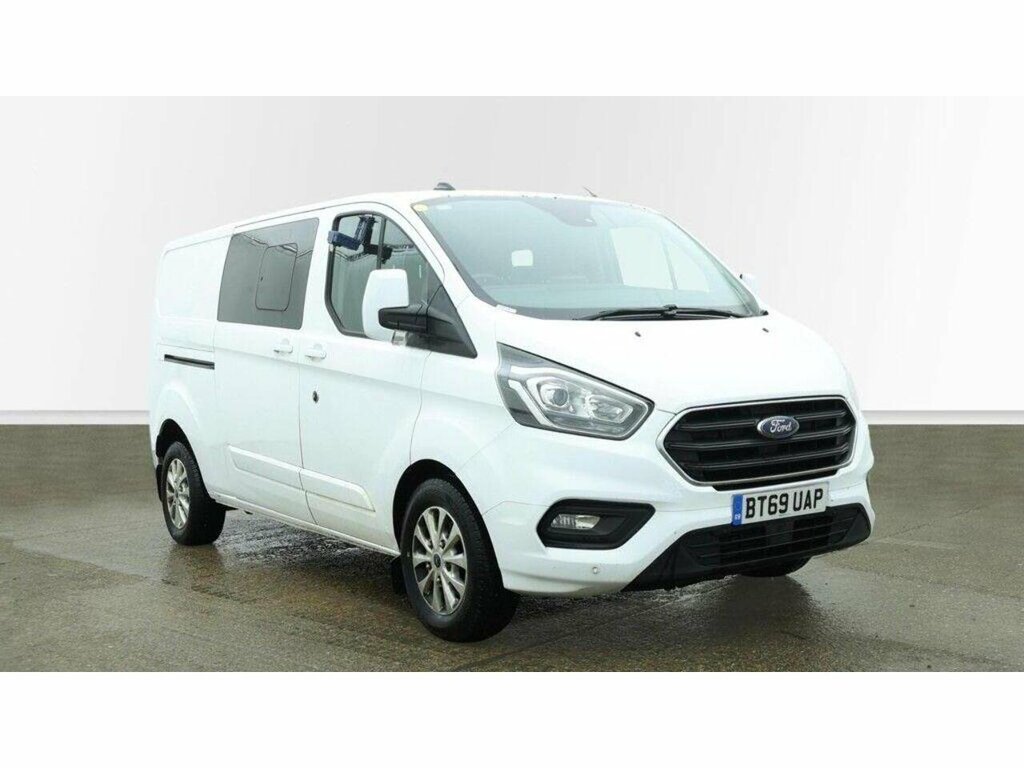 Ford Transit Custom 2.0 320 Ecoblue Limited Crew Van L2 H1 Euro 6 Ss BT69UAP White #3
