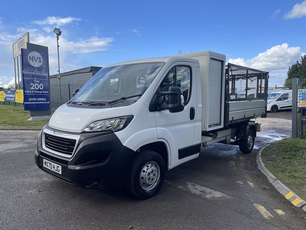 Peugeot Boxer Peugeot Boxer 335 L3 Bluehdi Tipper 2.2 Tipper Man MX70HJG White #2