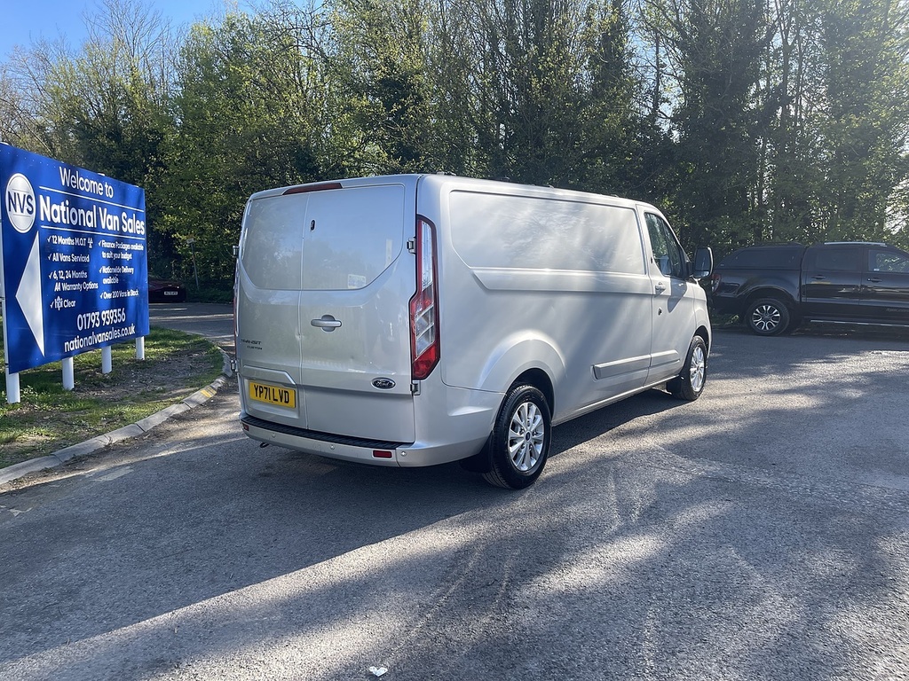 Ford Transit Custom 2.0 300 Ecoblue Limited L2 H1 Euro 6 Ss YP71LVD Silver