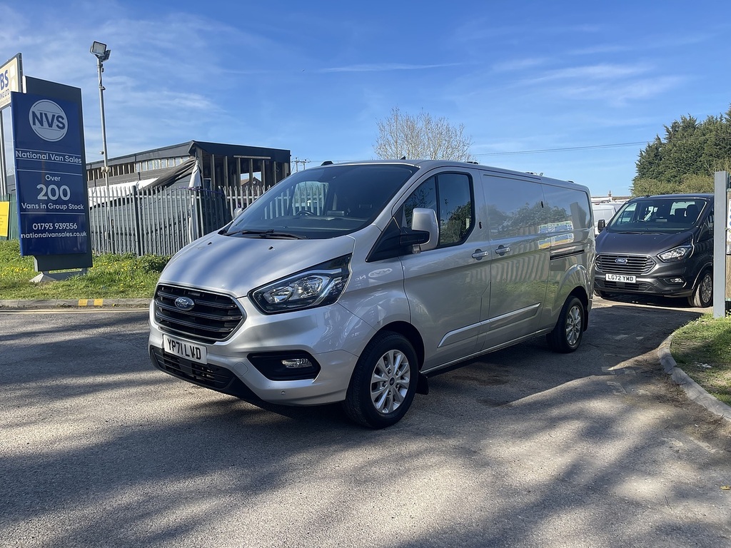 Ford Transit Custom 2.0 300 Ecoblue Limited L2 H1 Euro 6 Ss YP71LVD Silver #2