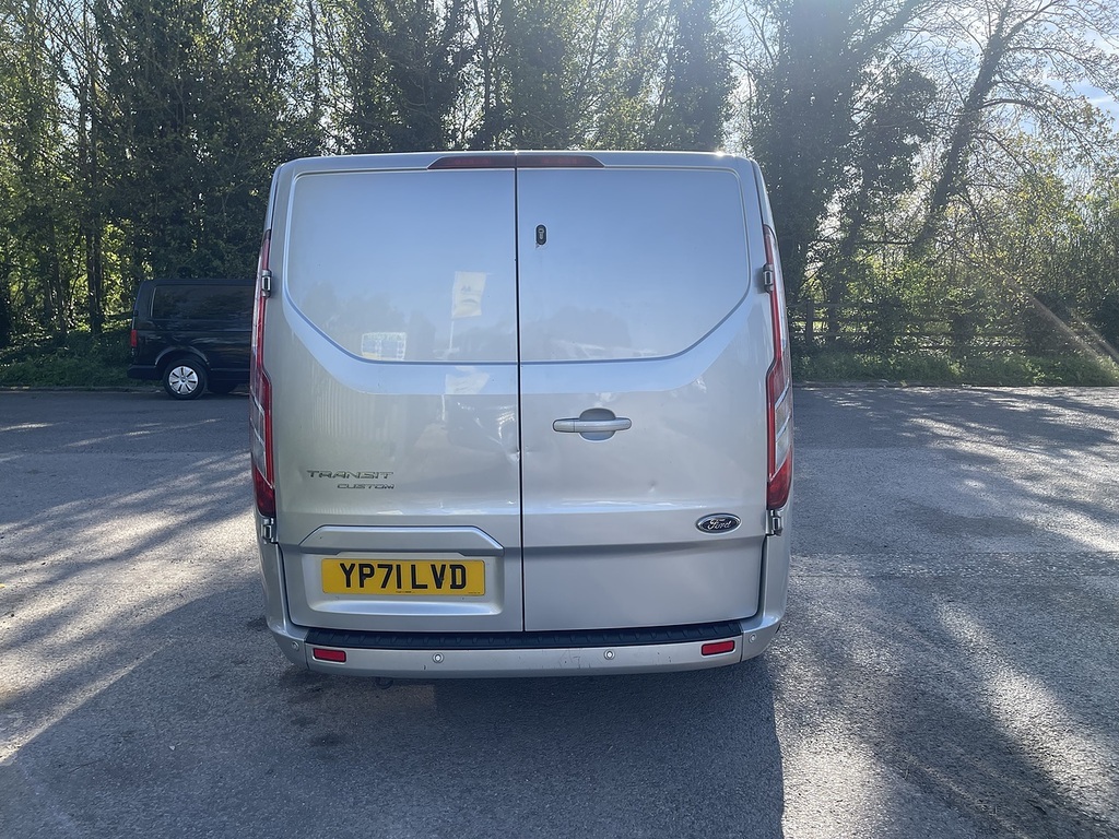 Ford Transit Custom 2.0 300 Ecoblue Limited L2 H1 Euro 6 Ss YP71LVD Silver #3