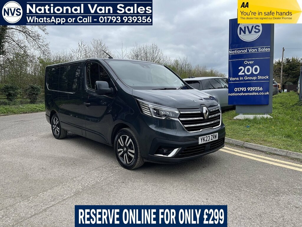 Renault Trafic 2.0 Dci Blue Sl30 Extra Sport Edc L1 H1 Euro 6 S Grey