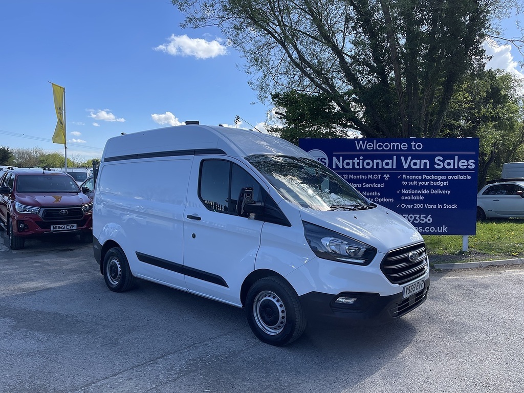 Ford Transit Custom 2.0 300 Ecoblue Leader L1 H2 Euro 6 Ss YS69EVP White #4