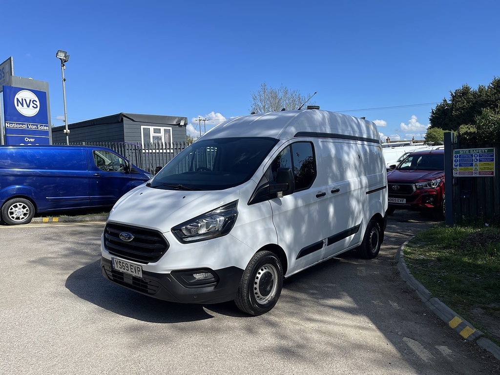 Ford Transit Custom 2.0 300 Ecoblue Leader L1 H2 Euro 6 Ss YS69EVP White #2