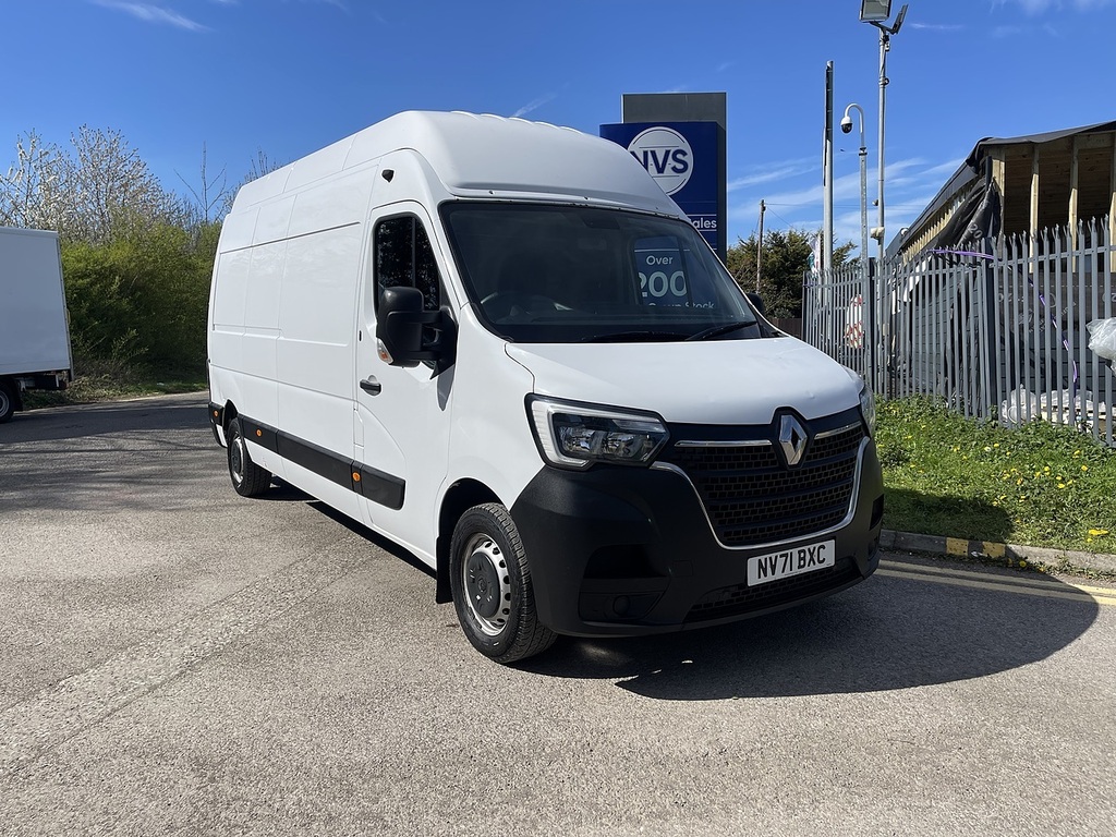 Renault Master 2.3 Dci Energy 35 Business Fwd Lwb High Roof Euro NV71BXC White #2
