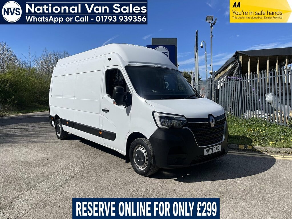 Renault Master 2.3 Dci Energy 35 Business Fwd Lwb High Roof Euro White